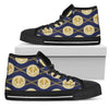 Anchor Luxury Pattern Women High Top Shoes