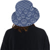 Anchor Stripe Pattern Unisex Bucket Hat