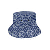 Anchor Stripe Pattern Unisex Bucket Hat