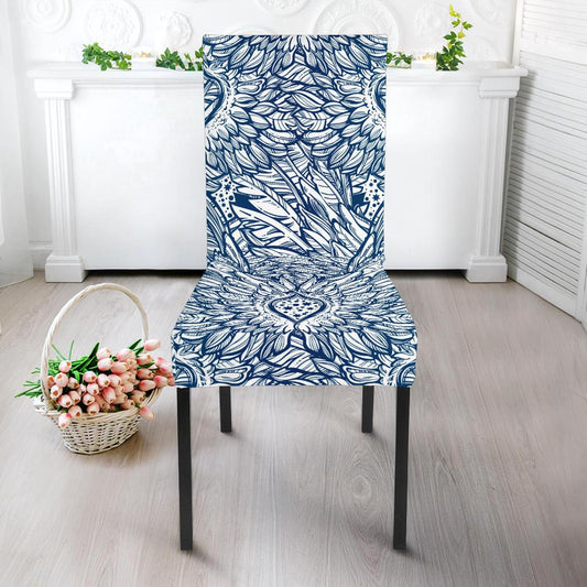 Angel Wings Boho Design Themed Print Dinning Chair Slipper-JTAMIGO.COM