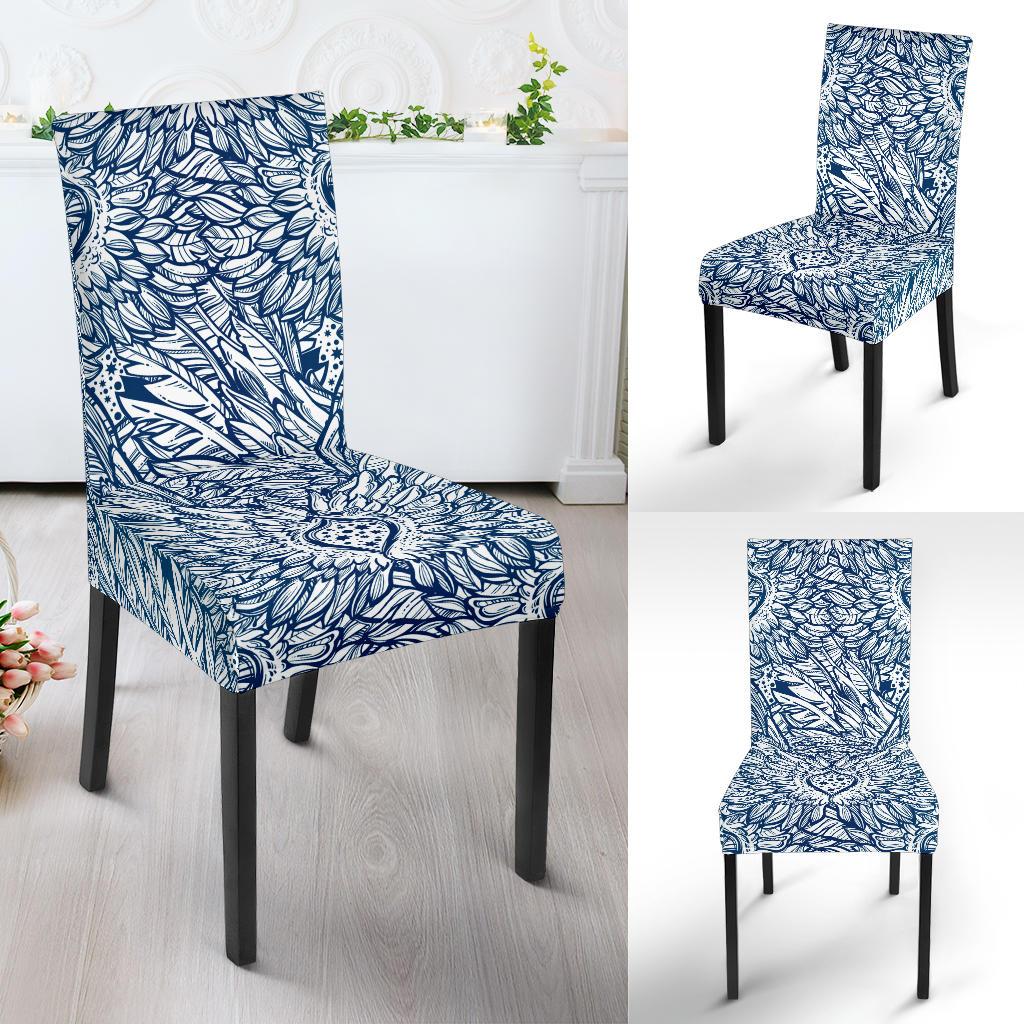 Angel Wings Boho Design Themed Print Dinning Chair Slipper-JTAMIGO.COM