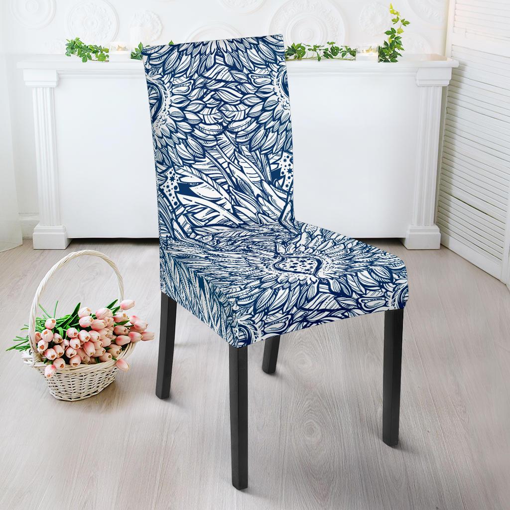Angel Wings Boho Design Themed Print Dinning Chair Slipper-JTAMIGO.COM