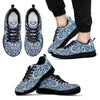 Angel Wings Boho Design Themed Print Men Sneakers Shoes