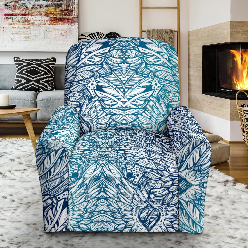 Angel Wings Boho Design Themed Print Single Sofa Slipcover -JTAMIGO.COM