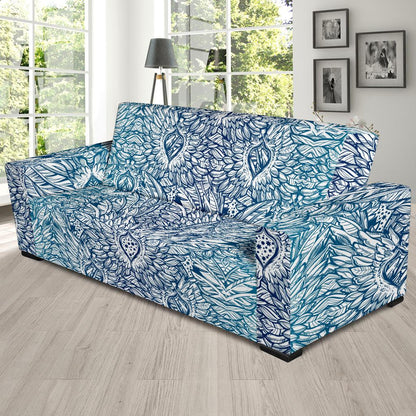 Angel Wings Boho Design Themed Print Sofa Slipcover-JTAMIGO.COM