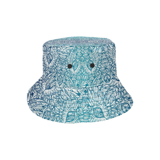 Angel Wings Boho Design Themed Print Unisex Bucket Hat
