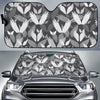 Angel Wings Pattern Design Themed Print Car Sun Shade For Windshield