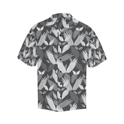 Angel Wings Pattern Design Themed Print Men Aloha Hawaiian Shirt