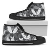 Angel Wings Pattern Design Themed Print Women High Top Shoes