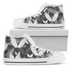 Angel Wings Pattern Design Themed Print Women High Top Shoes