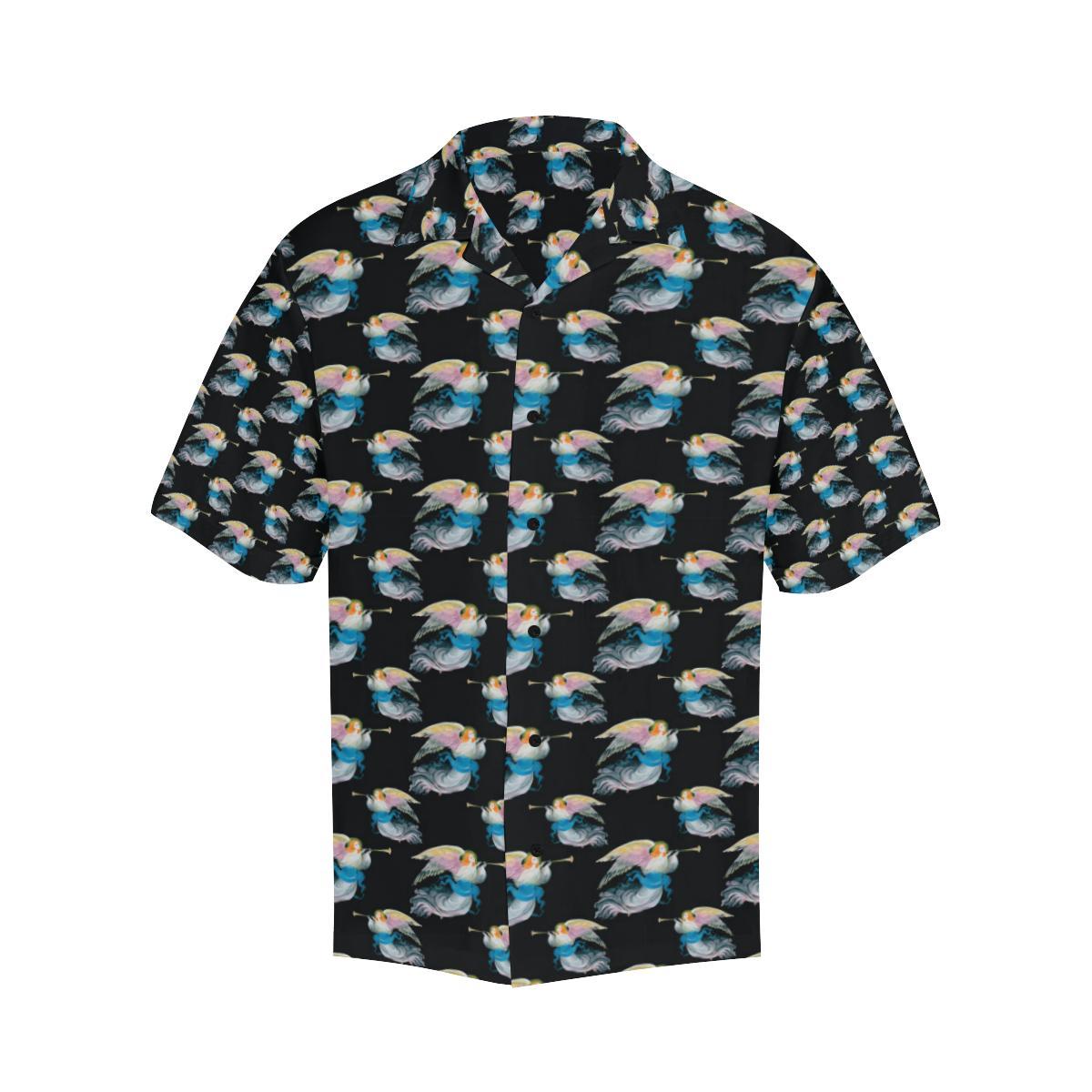 Angel with Wings Beautiful Design Print Men Aloha Hawaiian Shirt