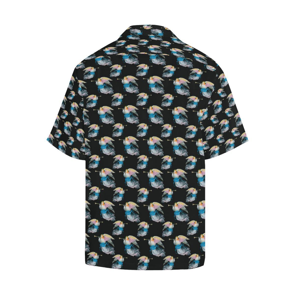 Angel with Wings Beautiful Design Print Men Aloha Hawaiian Shirt