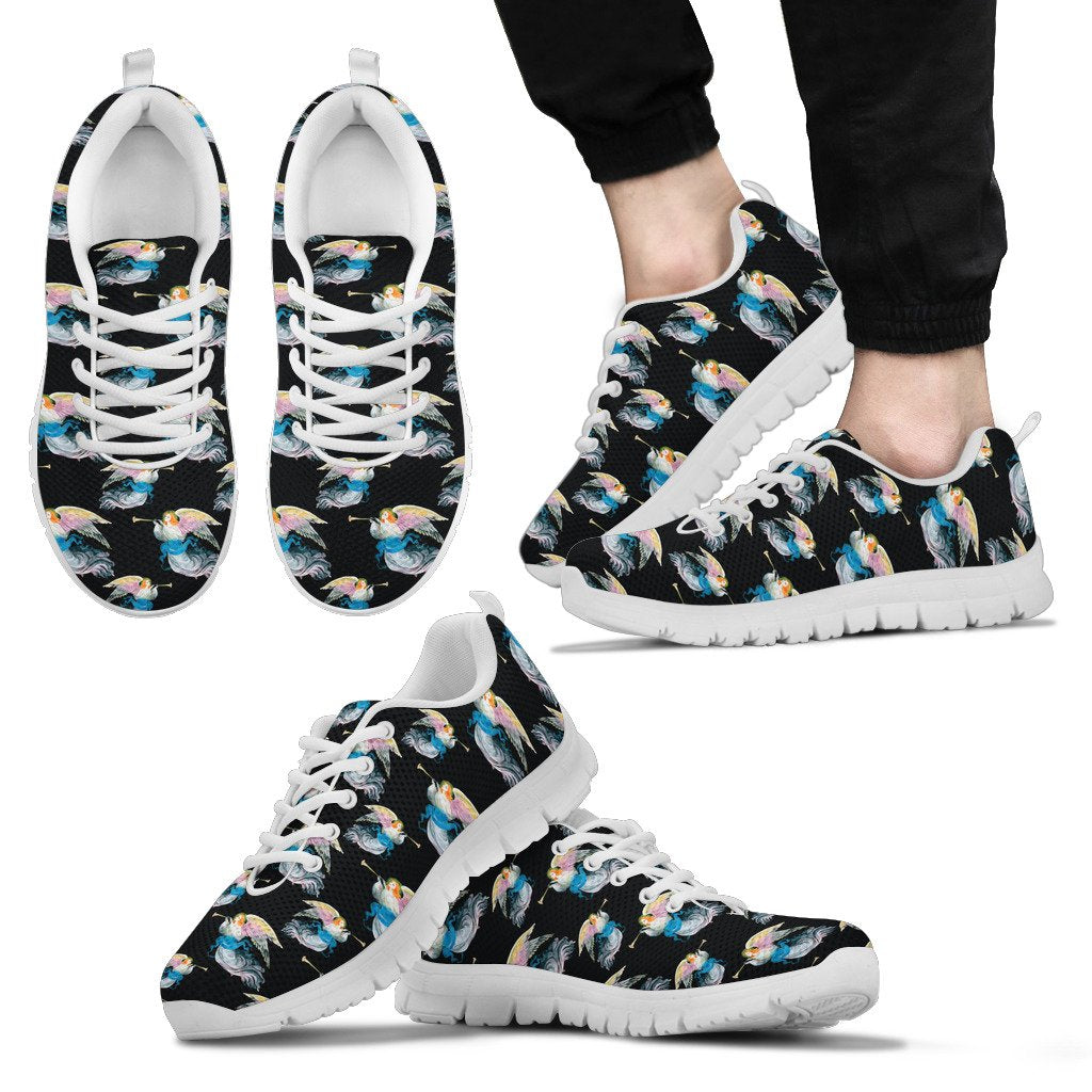 Angel with Wings Beautiful Design Print Men Sneakers Shoes