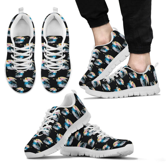 Angel with Wings Beautiful Design Print Men Sneakers Shoes
