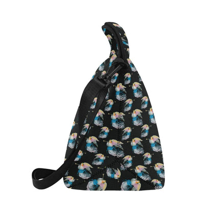 Angel with Wings Beautiful Design Print Neoprene Lunch Bag (Model 1669)(Large)-JTAMIGO.COM