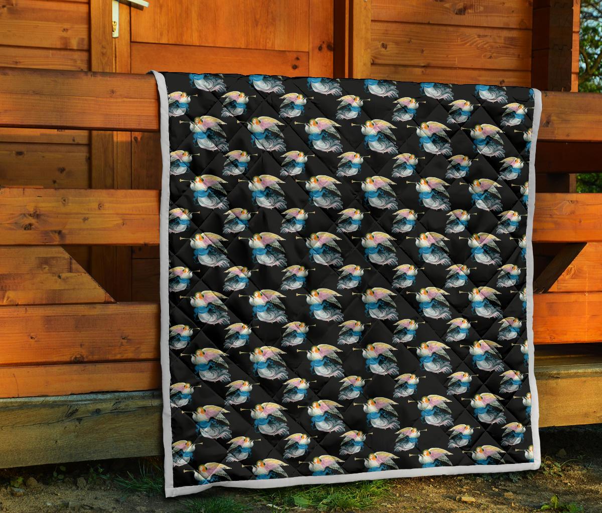 Angel with Wings Beautiful Design Print Premium Quilt-JTAMIGO.COM