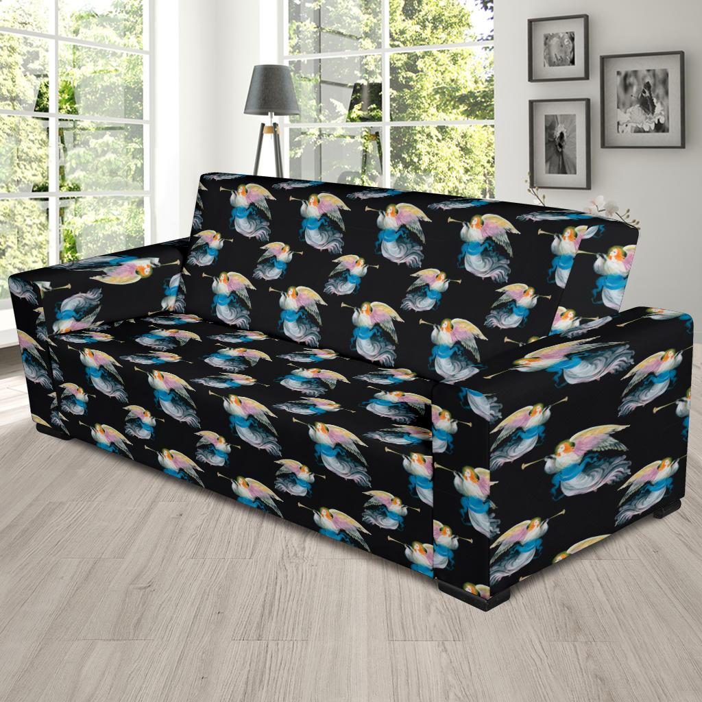 Angel with Wings Beautiful Design Print Sofa Slipcover-JTAMIGO.COM