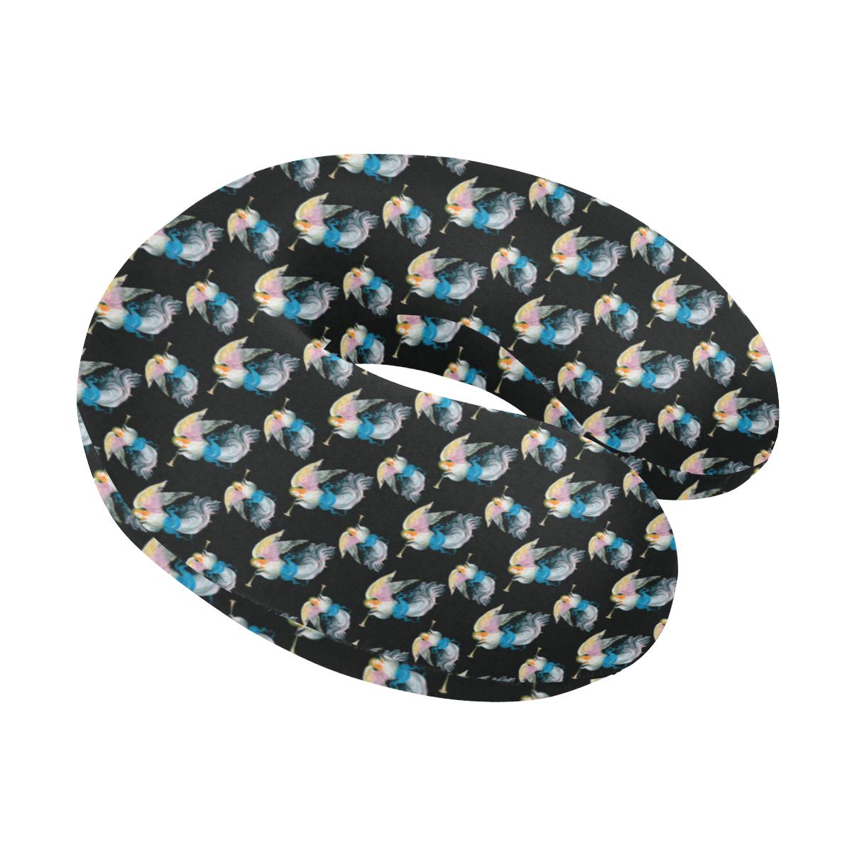 Angel with Wings Beautiful Design Print U-Shaped Travel Neck Pillow-JTAMIGO.COM