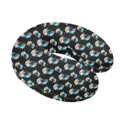 Angel with Wings Beautiful Design Print U-Shaped Travel Neck Pillow-JTAMIGO.COM