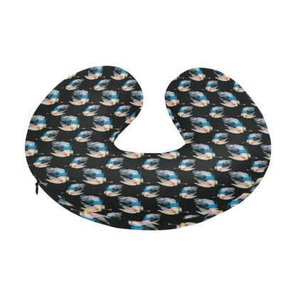 Angel with Wings Beautiful Design Print U-Shaped Travel Neck Pillow-JTAMIGO.COM