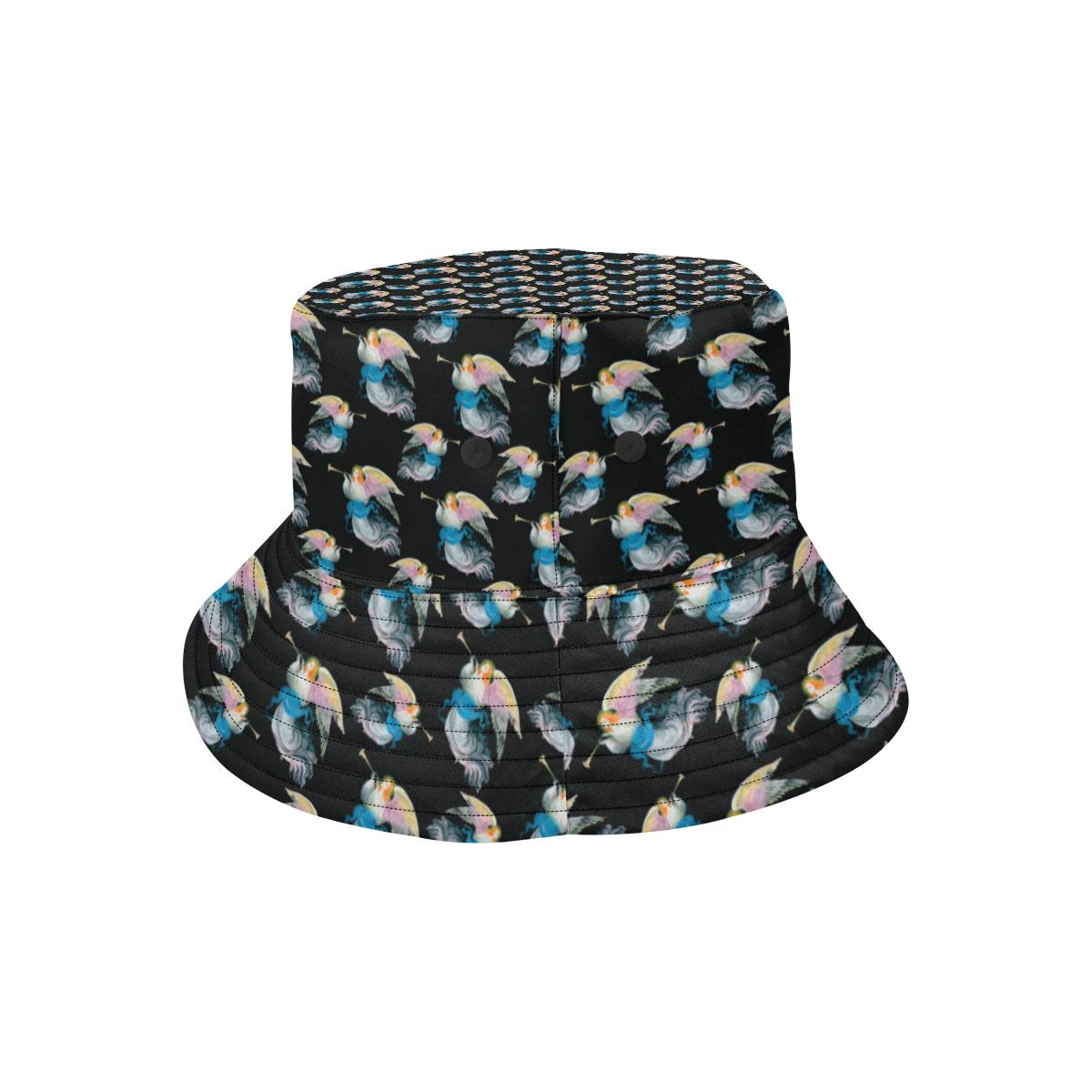 Angel with Wings Beautiful Design Print Unisex Bucket Hat