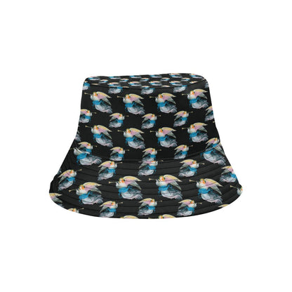 Angel with Wings Beautiful Design Print Unisex Bucket Hat
