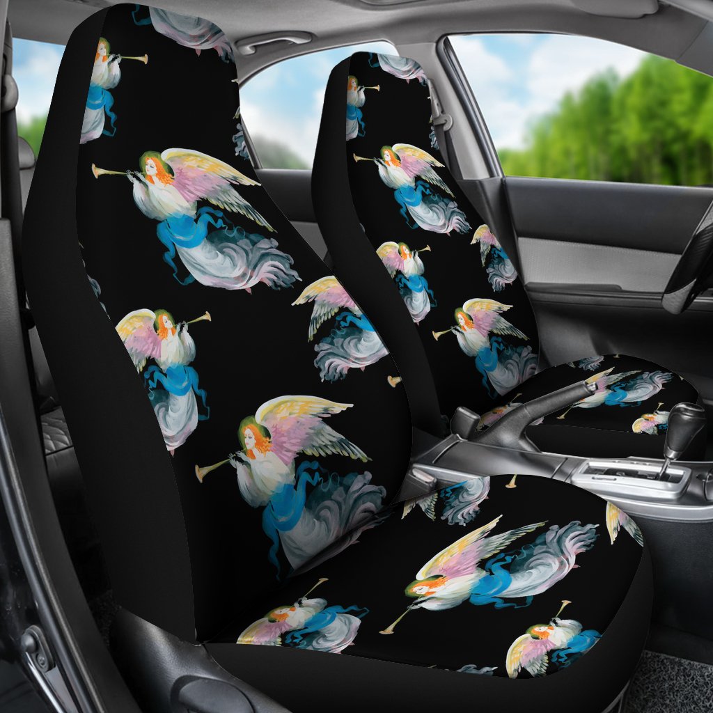 Angel with Wings Beautiful Design Print Universal Fit Car Seat Covers