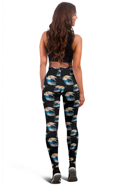 Angel with Wings Beautiful Design Print Women Leggings