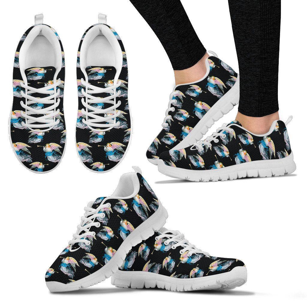 Angel With Wings Beautiful Design Print Women Sneakers Shoes