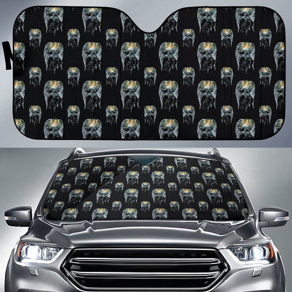Angel with Wings Cute Design Print Car Sun Shade For Windshield