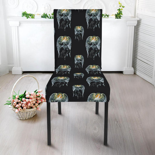 Angel with Wings Cute Design Print Dinning Chair Slipper-JTAMIGO.COM