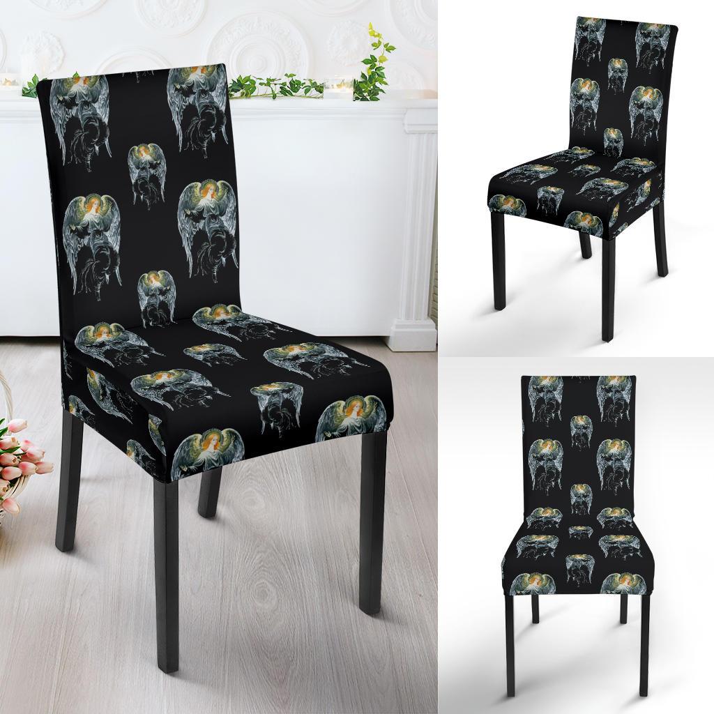 Angel with Wings Cute Design Print Dinning Chair Slipper-JTAMIGO.COM