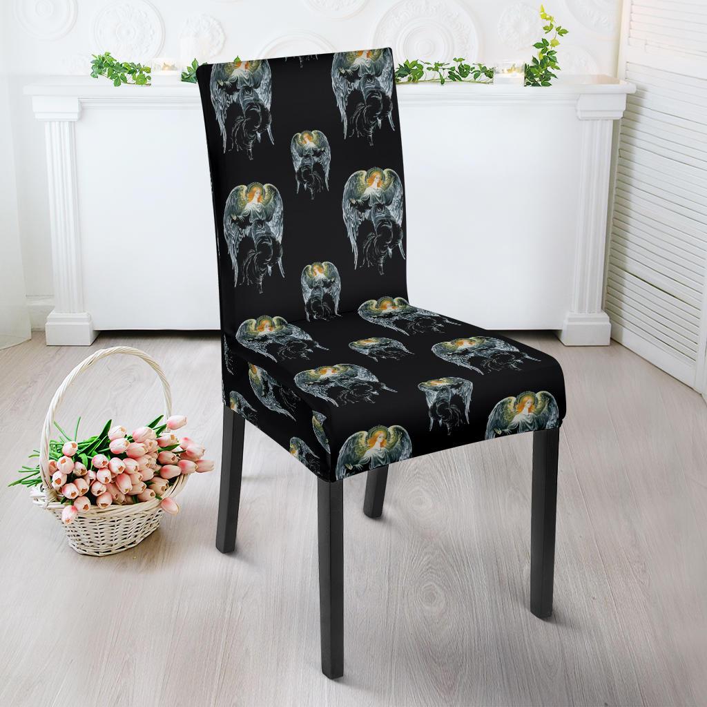 Angel with Wings Cute Design Print Dinning Chair Slipper-JTAMIGO.COM