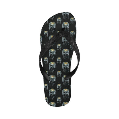 Angel with Wings Cute Design Print Flip Flops-JTAMIGO.COM