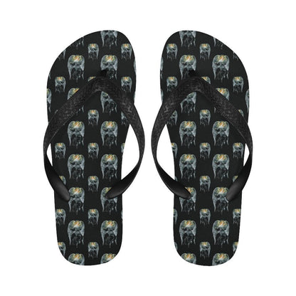 Angel with Wings Cute Design Print Flip Flops-JTAMIGO.COM