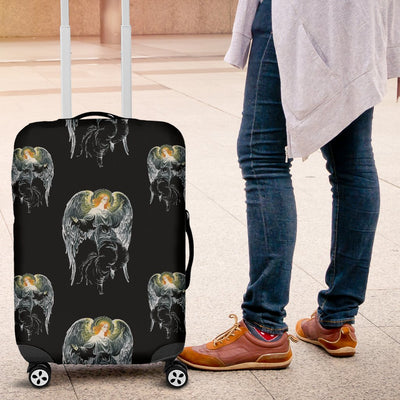 Angel With Wings Cute Design Print Luggage Cover Protector
