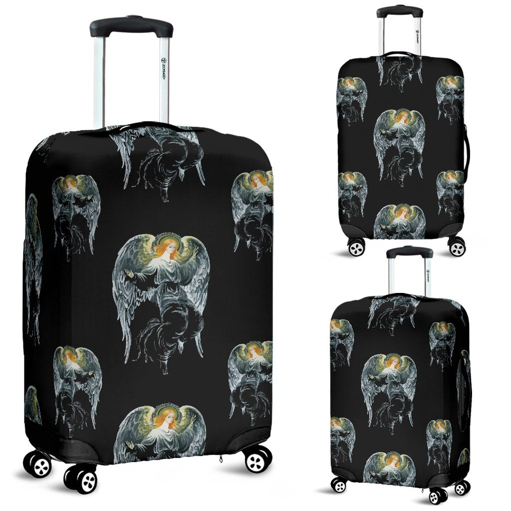 Angel With Wings Cute Design Print Luggage Cover Protector