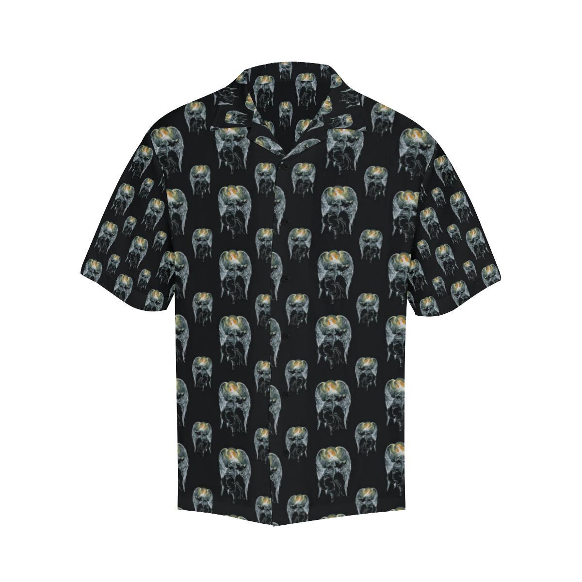 Angel with Wings Cute Design Print Men Aloha Hawaiian Shirt
