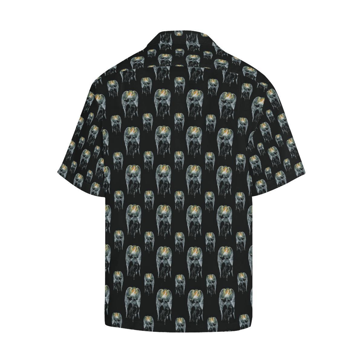 Angel with Wings Cute Design Print Men Aloha Hawaiian Shirt