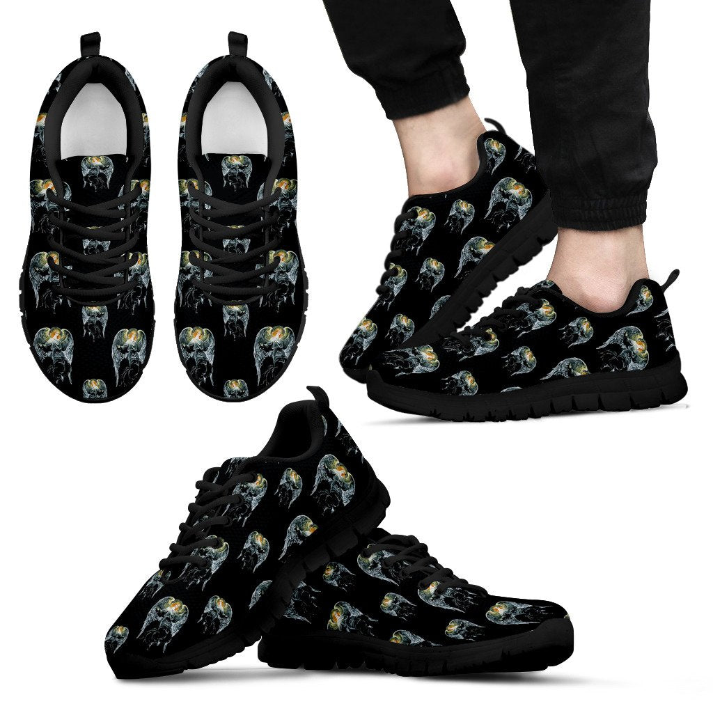 Angel with Wings Cute Design Print Men Sneakers Shoes