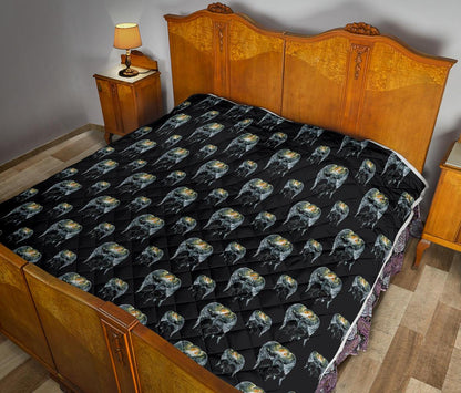 Angel with Wings Cute Design Print Premium Quilt-JTAMIGO.COM