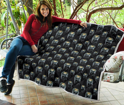 Angel with Wings Cute Design Print Premium Quilt-JTAMIGO.COM