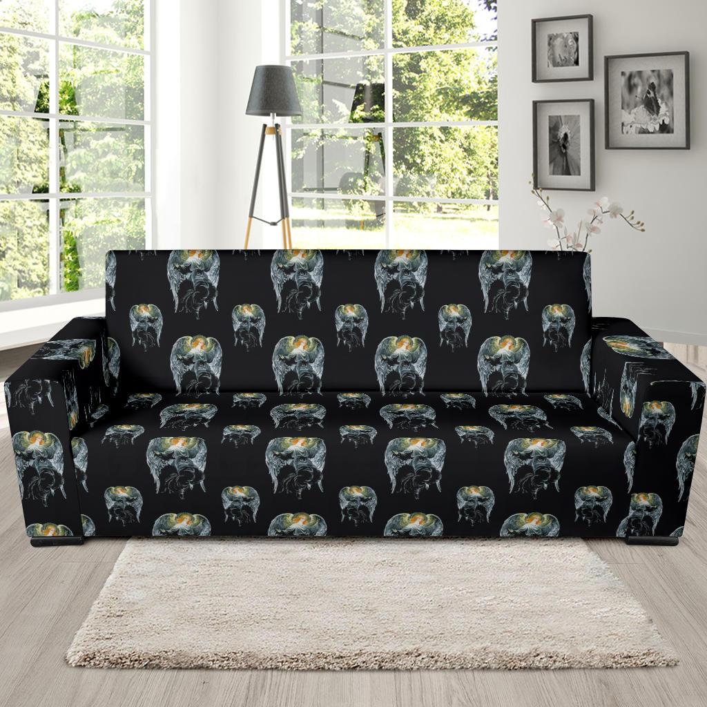 Angel with Wings Cute Design Print Sofa Slipcover-JTAMIGO.COM