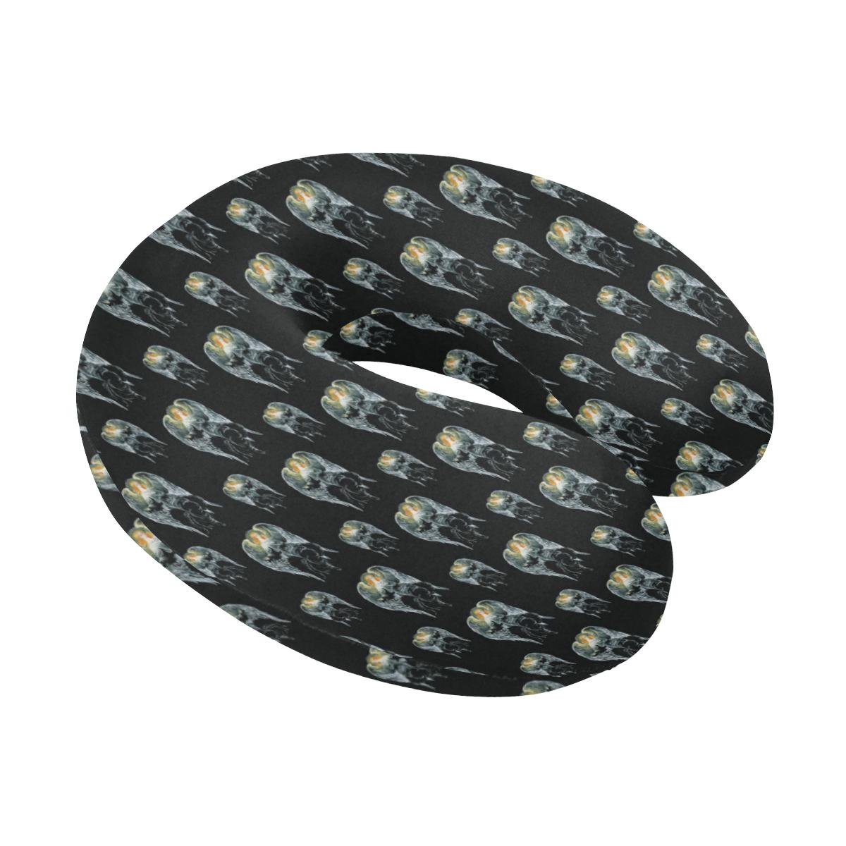 Angel with Wings Cute Design Print U-Shaped Travel Neck Pillow-JTAMIGO.COM