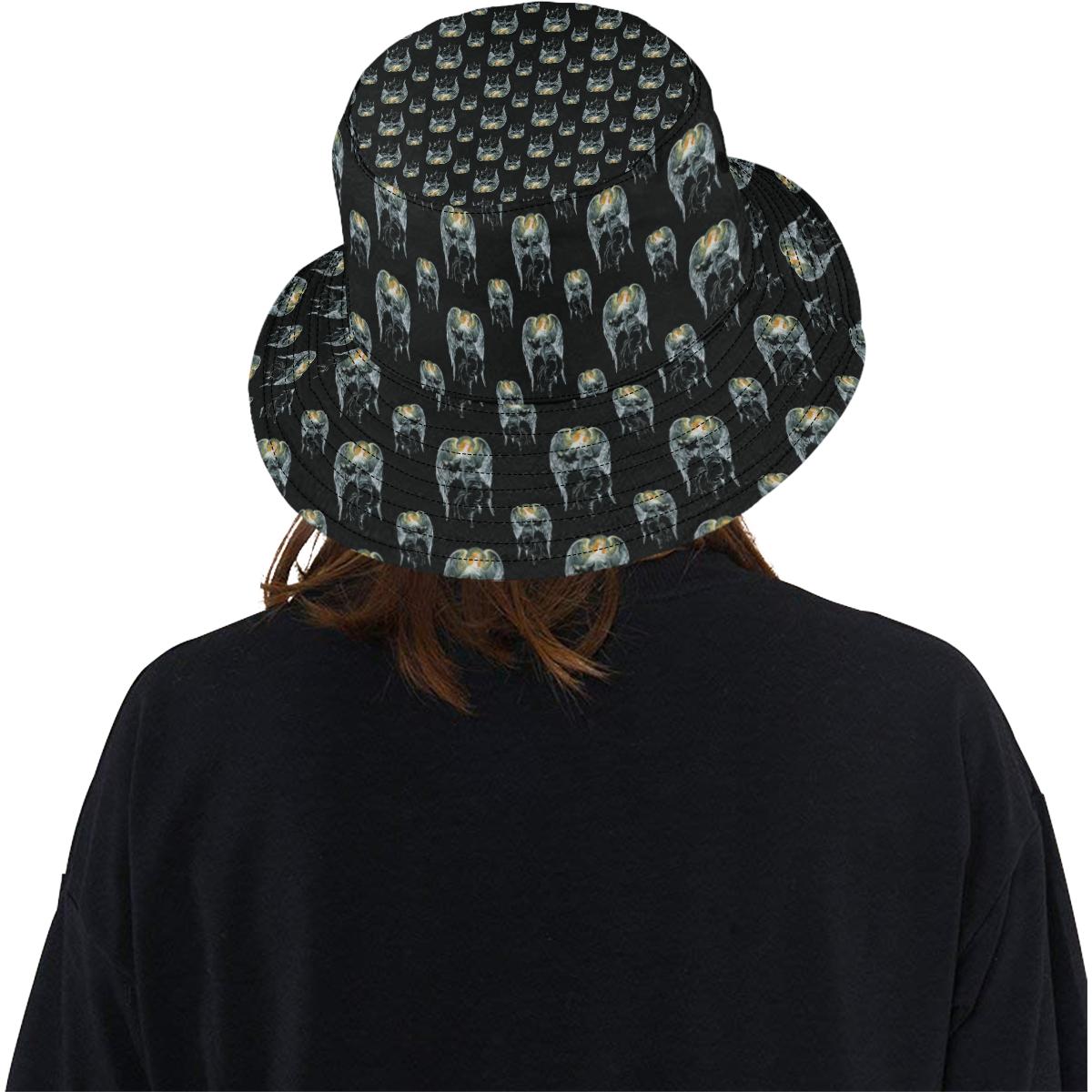 Angel with Wings Cute Design Print Unisex Bucket Hat