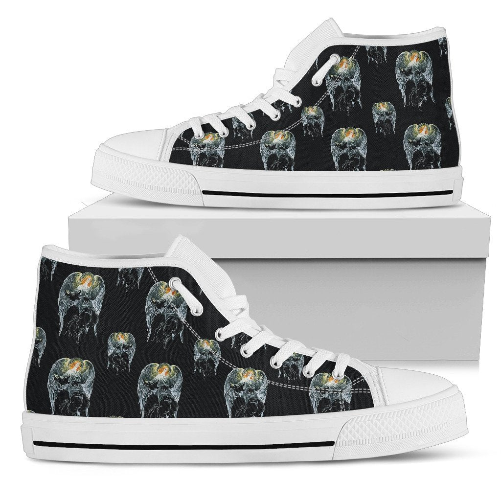 Angel with Wings Cute Design Print Women High Top Shoes