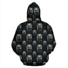 Angel with Wings Cute Design Print Zip Up Hoodie
