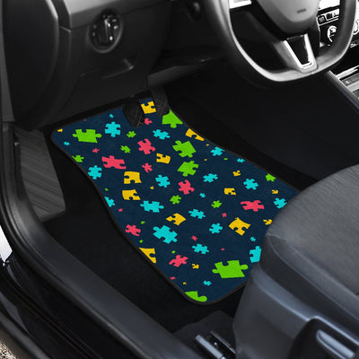 Autism Awareness Colorful Design Print Car Floor Mats