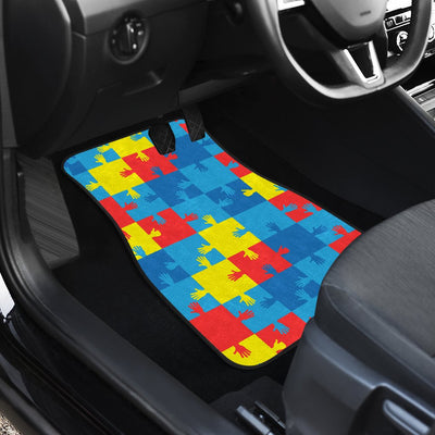 Autism Awareness Design Themed Print Car Floor Mats