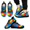 Autism Awareness Design Themed Print Men Sneakers Shoes